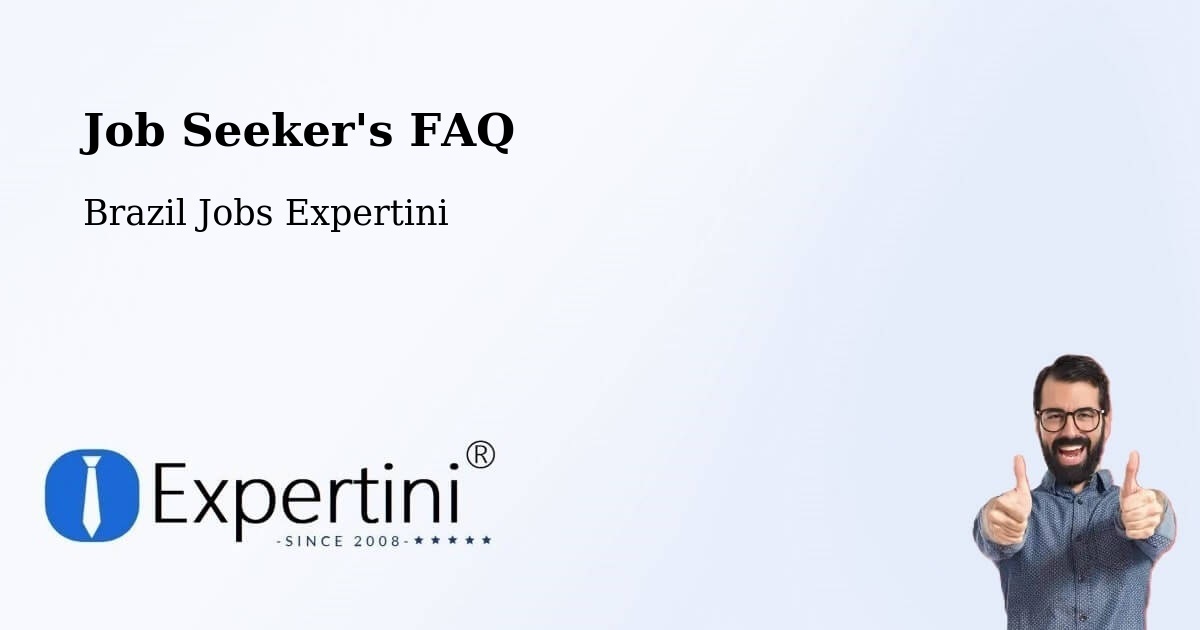 Job Seeker FAQ – Santa Adélia - Brazil Jobs Expertini