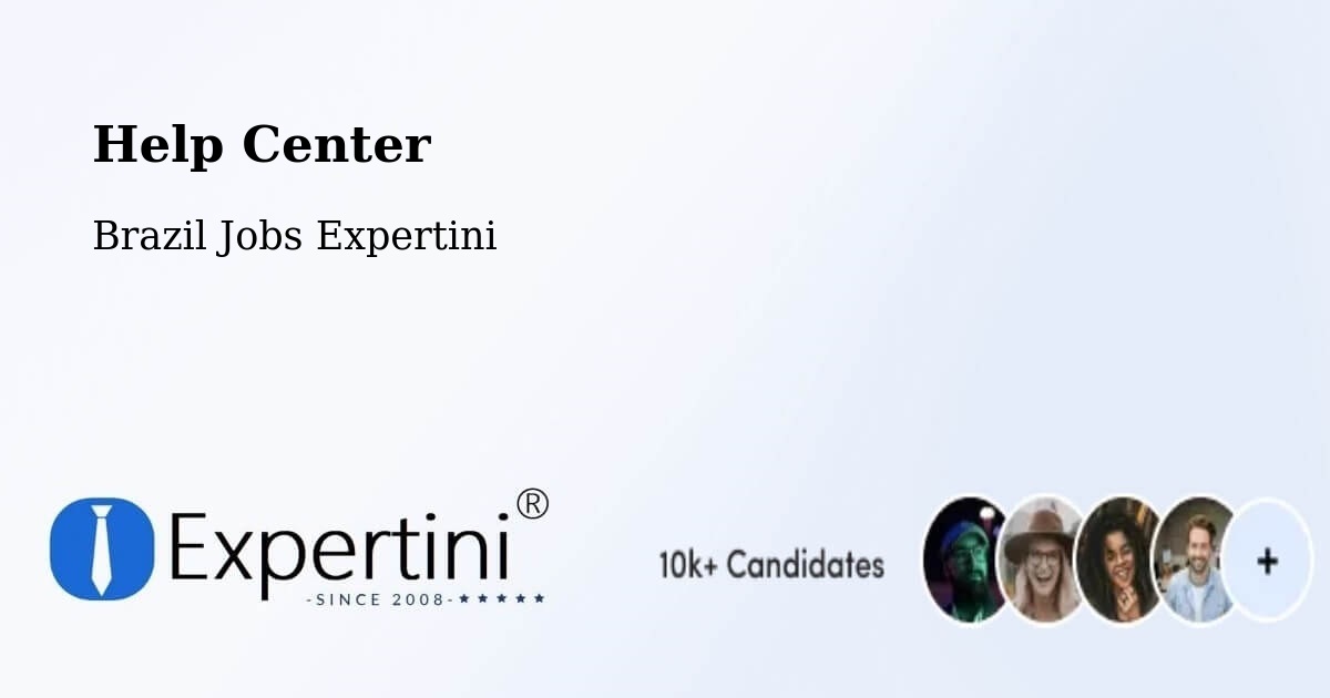 Help Center – Santa Adélia - Brazil Jobs Expertini